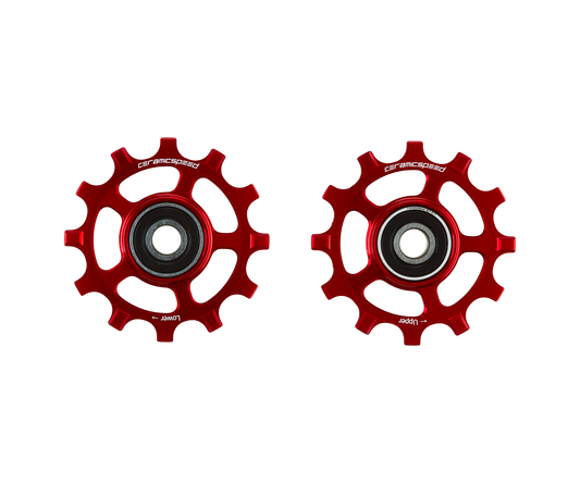 Coated Alloy Pulley Wheels for Campagnolo, 12s NW