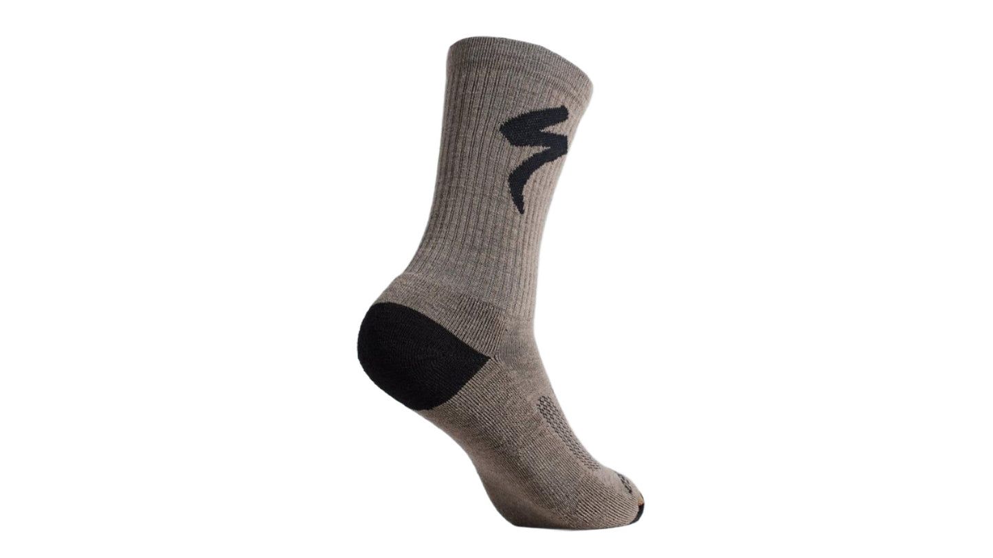 Merino Midweight Tall Logo Sock