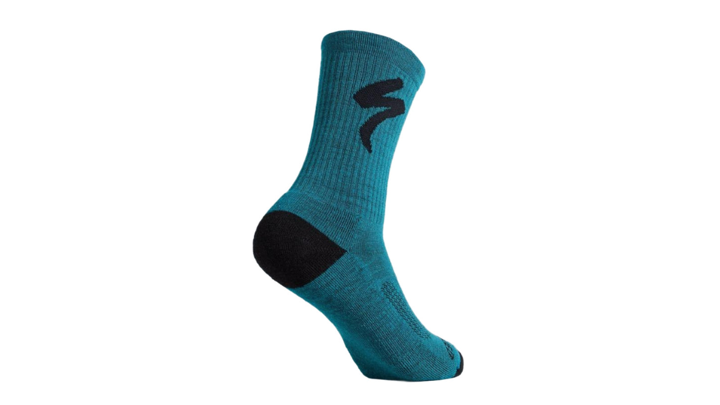 Merino Midweight Tall Logo Sock