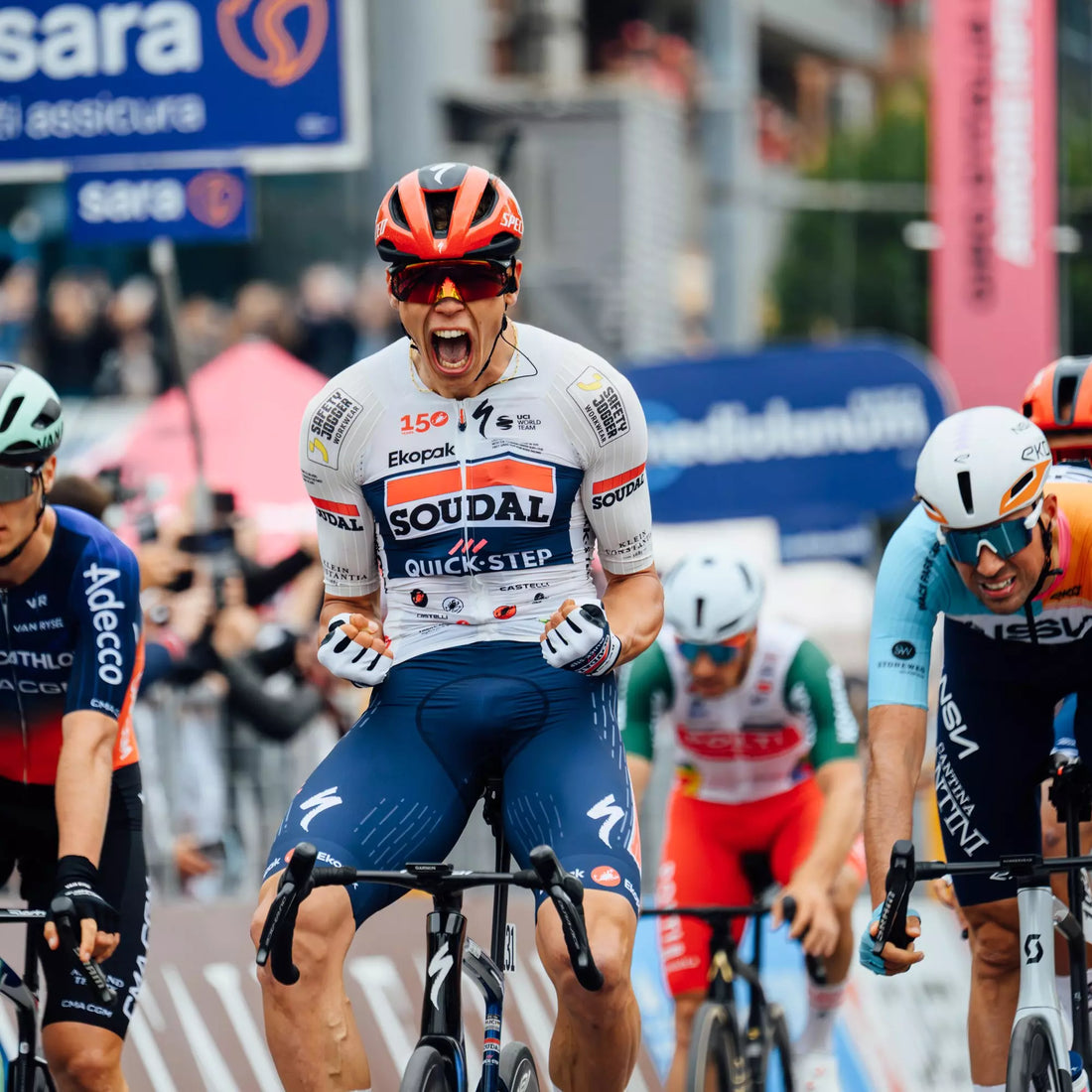 Magnier Wins Ciclamino Jersey