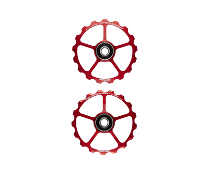 Coated Oversized Pulley Wheels 17 tooth