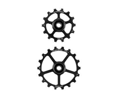 Coated Oversized Pulley Wheels 14/18 tooth