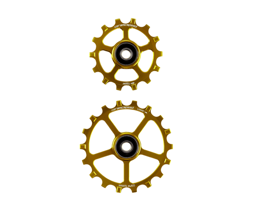Coated Oversized Pulley Wheels 14/18 tooth