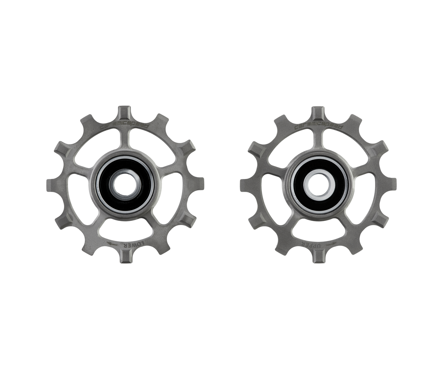 Coated Titanium Pulley Wheels for SRAM AXS, 12s NW