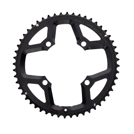 110 BCD GOSSAMER ABS BLACK Chainring (Double)