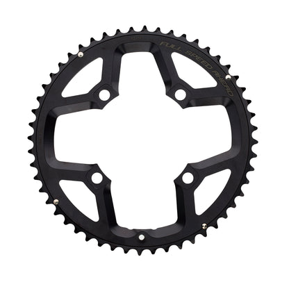 110 BCD GOSSAMER ABS BLACK Chainring (Double)