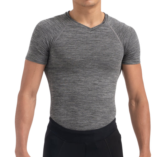 Men's Seamless Short Sleeve Base Layer