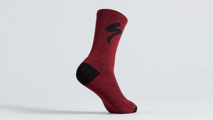 Merino Midweight Tall Logo Sock