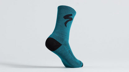 Merino Midweight Tall Logo Sock